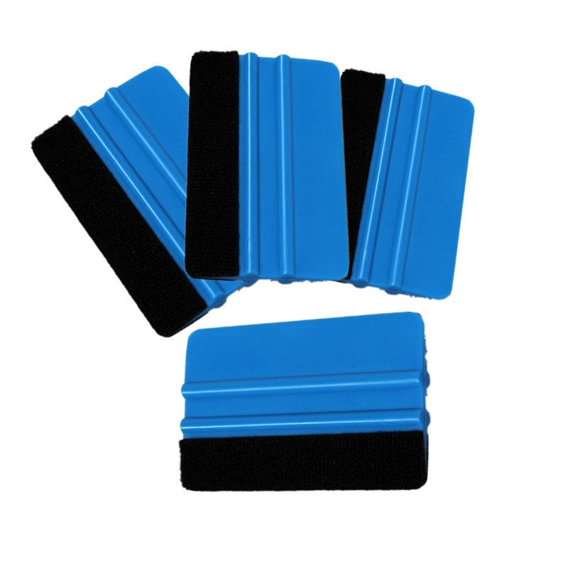 Scraper With Cloth Scraper Fluff Square Scraper Film Tool Car Film Tool Wide Wool Film Scraper - Image 2