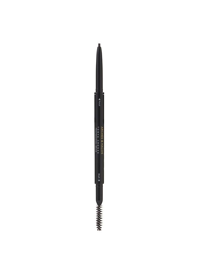 Arches & Halos Arches And Halos Micro Defining Brow Pencil - Eyebrow Shaping For Thick Arches - Enhancing Natural Finish Mimics Professional Shaping - Boost Eyebrows And Create A Perfect Shape - Espresso - 0.003 Oz - Image 1