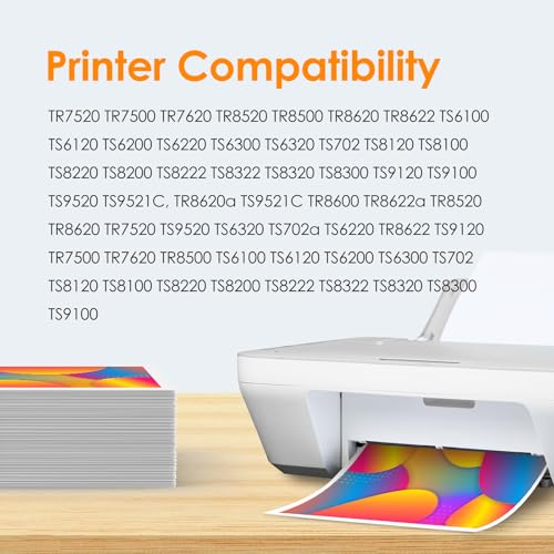PROSWIFT 15 Pack 280 281 XXL Ink Cartridges Replacement for Canon PGI-280 281 Cartridge for Pixma TR8620a TR8620 TR8520 TR8600 TR7520 TS702a TS9520 TS9521C TS6120 TS6220 TS9120 TS6320 TS8220 (15Pack-6BK3C3M3Y) - Image 2