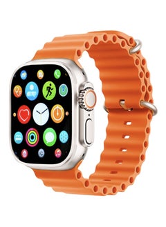 TOUCHMATE Touchmate Smartwatch with Bluetooth Calling & Extra Strap (Orange)  - Image 2