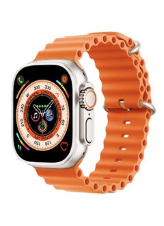 TOUCHMATE Touchmate Smartwatch with Bluetooth Calling & Extra Strap (Orange)  - Image 3