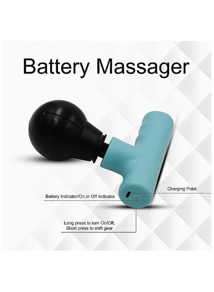 Generic Mini Pocket Size Body Muscle Massager Multicolour Randomly Assorted Rechargeable  - Image 4