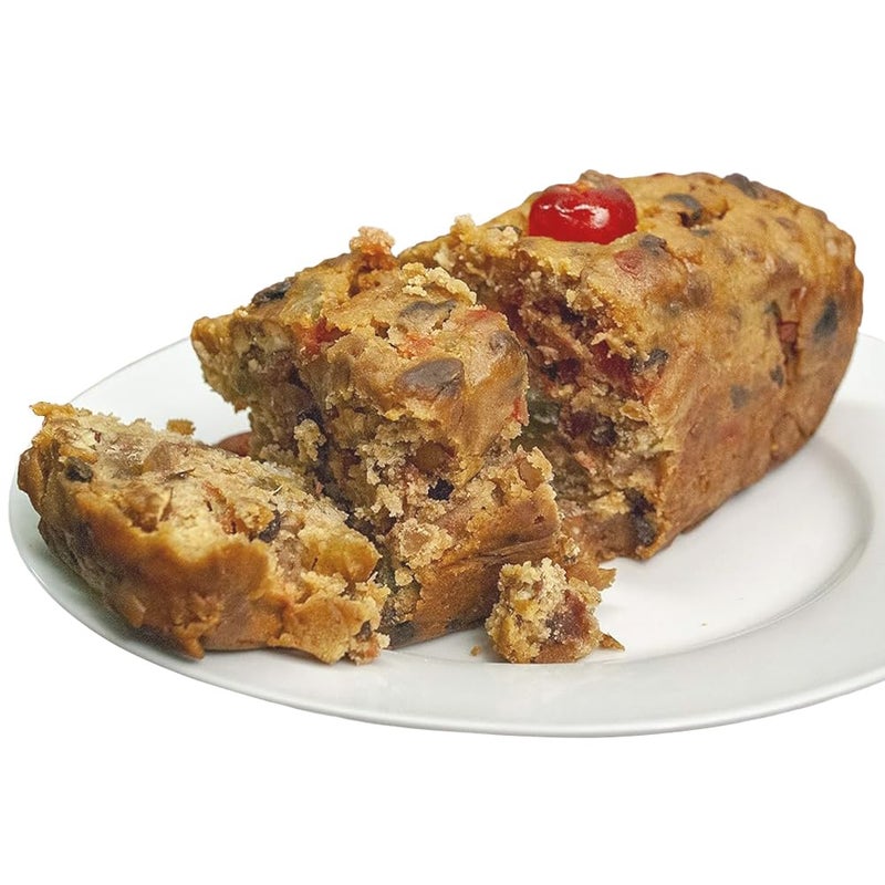 Handmade Bourbon-Soaked Fruitcake, 1lb, Monastery Baked Good handmade by Nuns of St. Benedict - Image 1