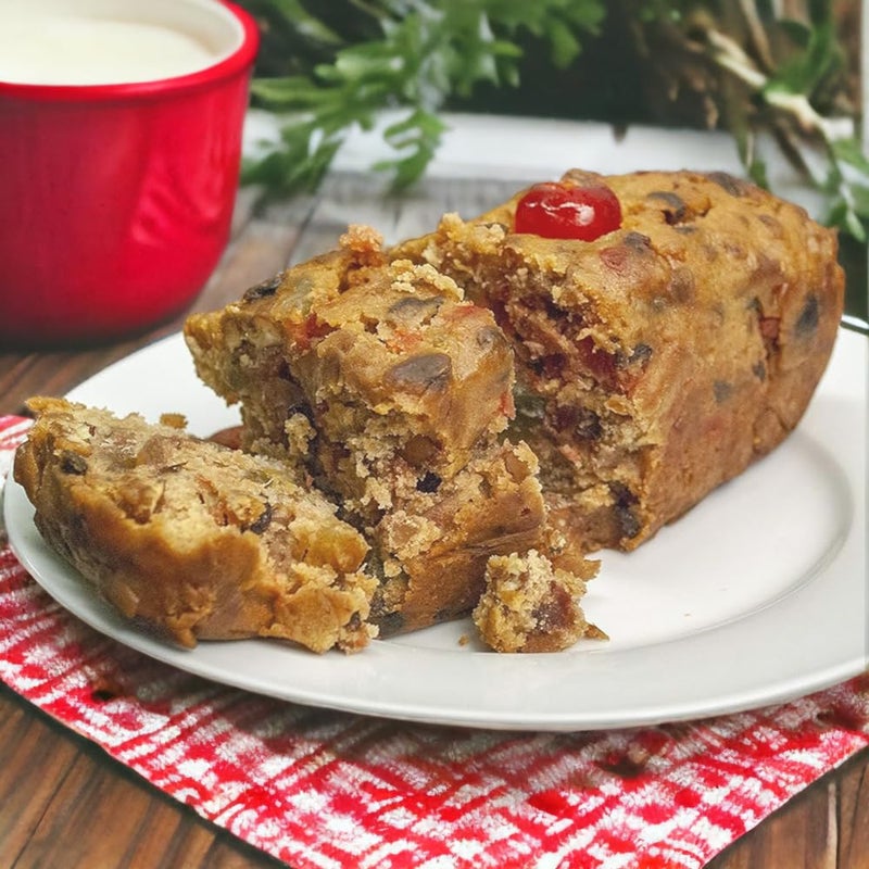 Handmade Bourbon-Soaked Fruitcake, 1lb, Monastery Baked Good handmade by Nuns of St. Benedict - Image 2