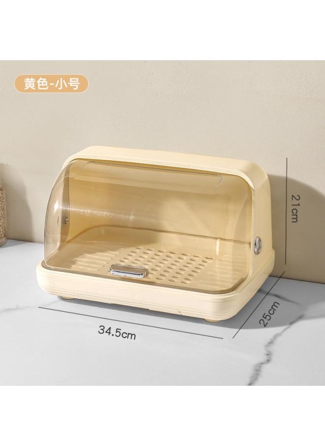 Generic Kitchen Draining Bowl Rack With Lid Plastic Cupboard Tableware Storage Box Tea Cup Tray Draining Cup Rack Cup Holder 