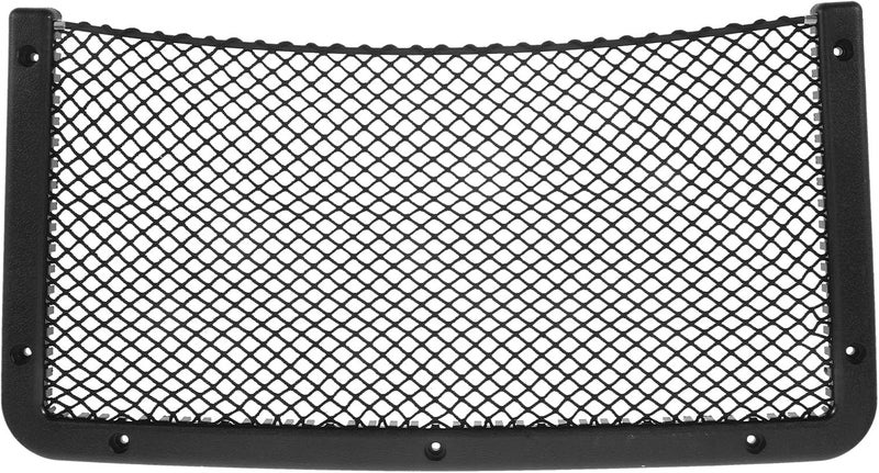 Car Trunk Storage Cargo Net with Abs Plastic Frame, 42x21 Inch Elastic Mesh Organizer for SUV Rv Truck Bed, Includes Hooks Screws and Plugs, Automotive Protective Net for Camping - Image 1