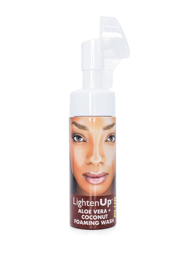 LIGHTENUP - LightenUp Plus Aloe Vera + Coconut Foaming Wash - Image 1