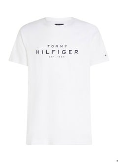 Men's Big Hilfiger T-shirt - Cotton, White - pzsku/Z2AE799E54B4517894522Z/45/_/1733918371/d29a8c33-3497-487c-8603-6d6c338dcca3