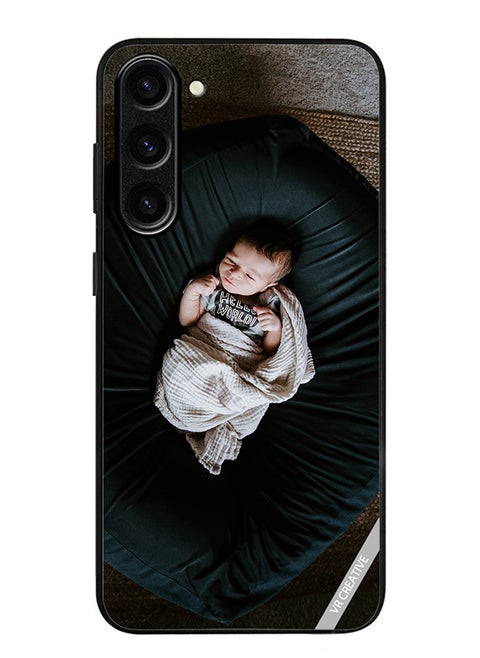 Protective Case Cover For Samsung Galaxy S24 Plus Baby Nap Design Multicolour