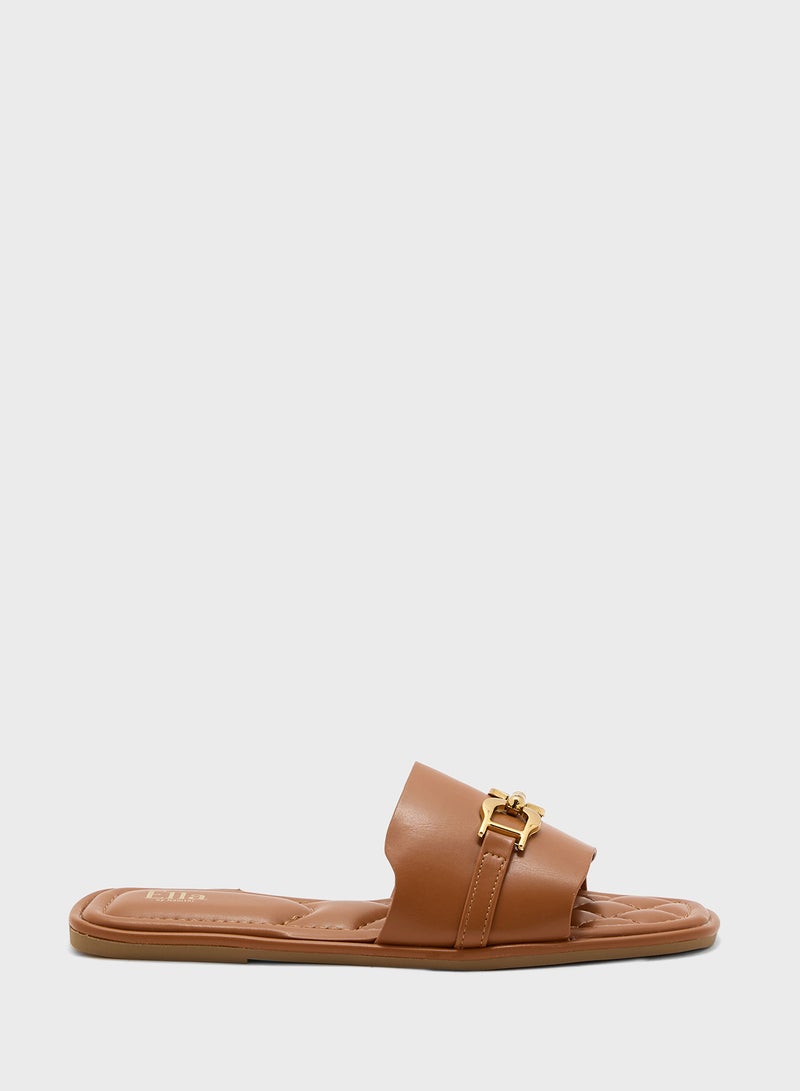 ELLA Ladies Flat Sandal  - Image 1