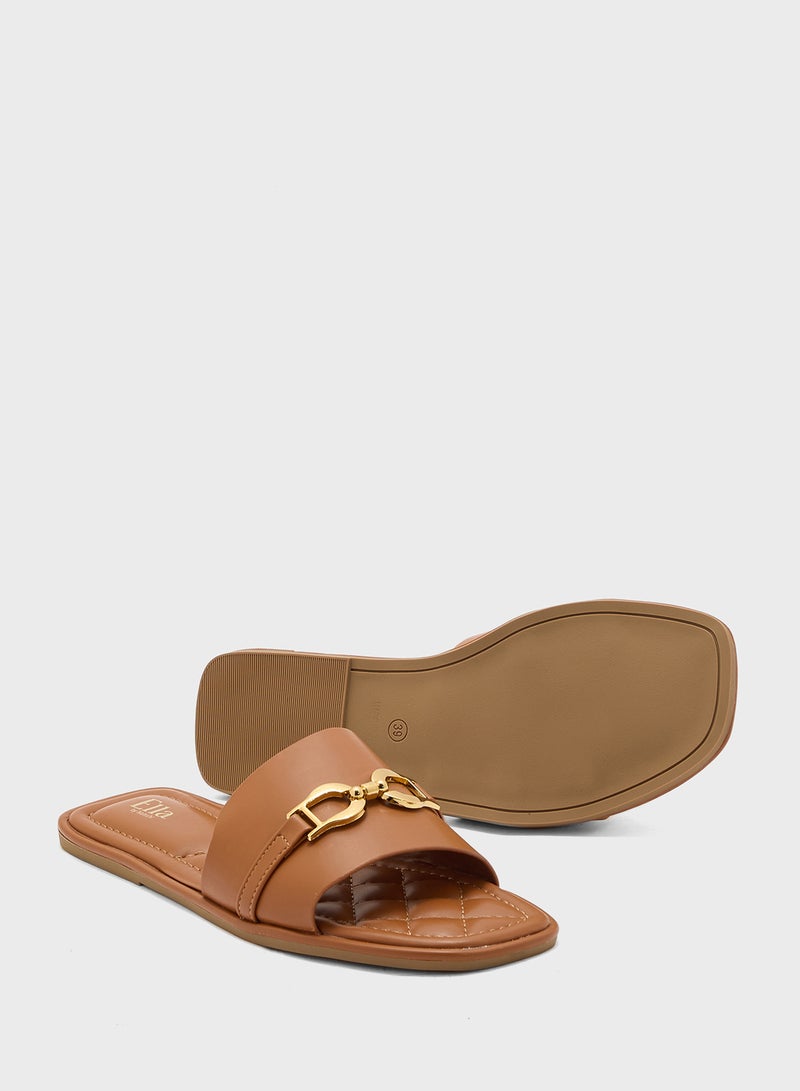 ELLA Ladies Flat Sandal  - Image 3
