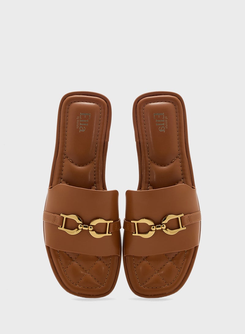 ELLA Ladies Flat Sandal  - Image 4