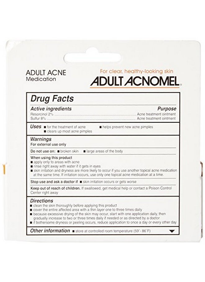 null - كريم علاج حب الشباب للبالغين من Acnomel، 1.3 أونصة - Image 1