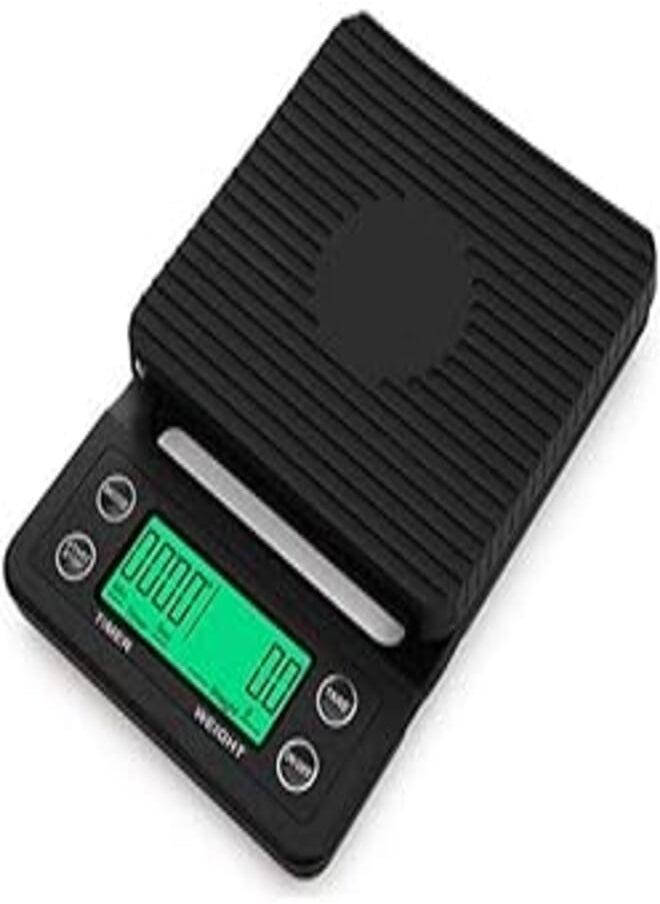 Moxie MOXIE 3kg Digital Coffee Scale With Timer Portable LCD Electronic Kitchen Scale High Precision For Food Cooking Drip Coffee 