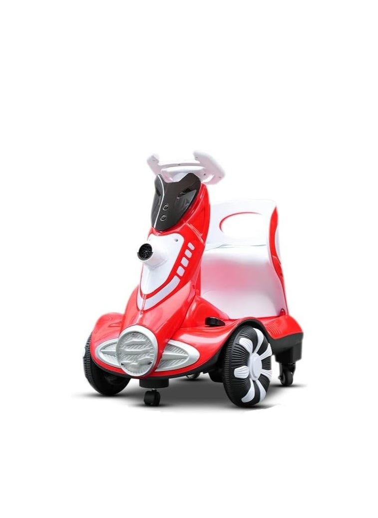 Ntech NTECH Electric Four-Wheel Kids Car | Bubble Function| 360 Degree Rotation | Cool LED Lights | Seat Belt | Safe & Comfortable | TM010  - Image 1