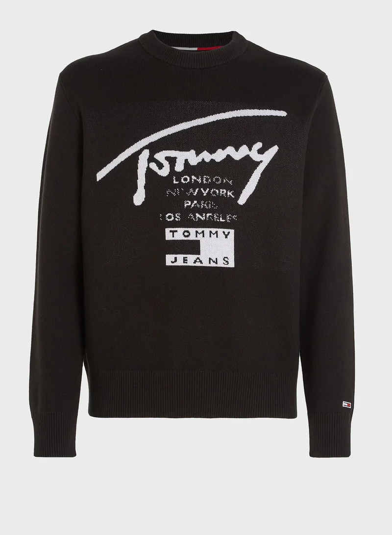 TOMMY JEANS Graphic Sweater