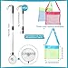 Hlimior 6Pcs Beach Sand Sifter Adjustable Shark Teeth Sifter Shell Shovel Rock Scooper with Shell Collecting Bag Beach Scoop Shovel and Sifter Tool for Picking Up Shells Beachcombing Rock Hunting - Image 4