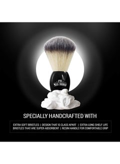 Man Arden Premium Shaving Brush With Extra Soft Bristles  - Image 4