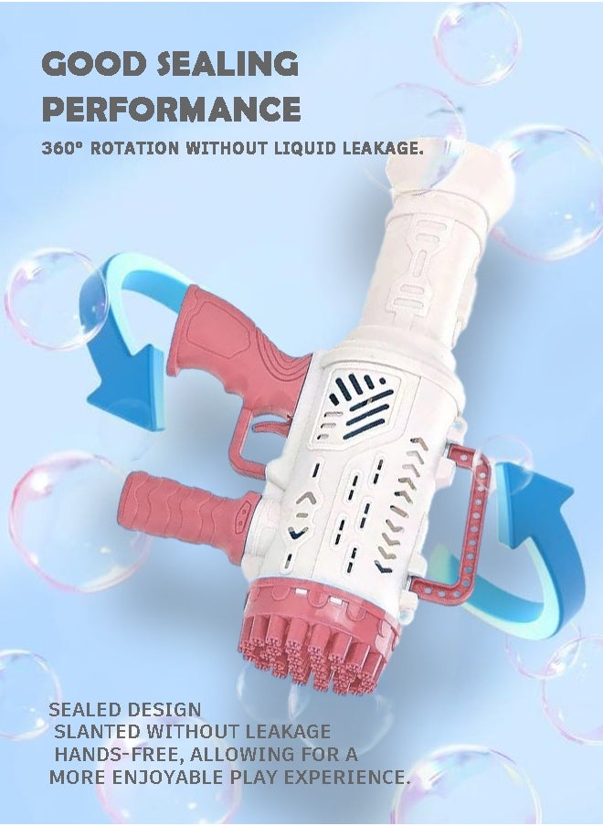 Bubble Machine – Automatic Spray Rocket with Multi-Hole Output | Powerful Wind Force | Battery Operated | Portable & Easy to Use