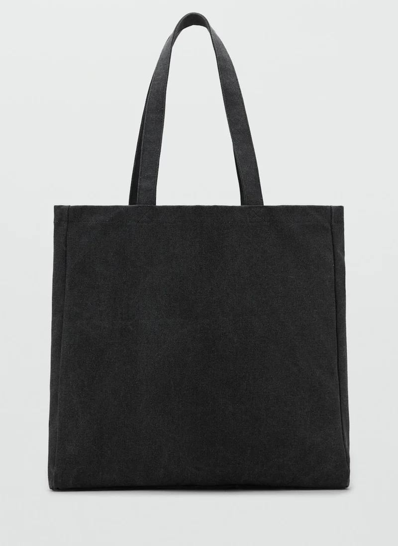 MANGO Cotton Tote Bag