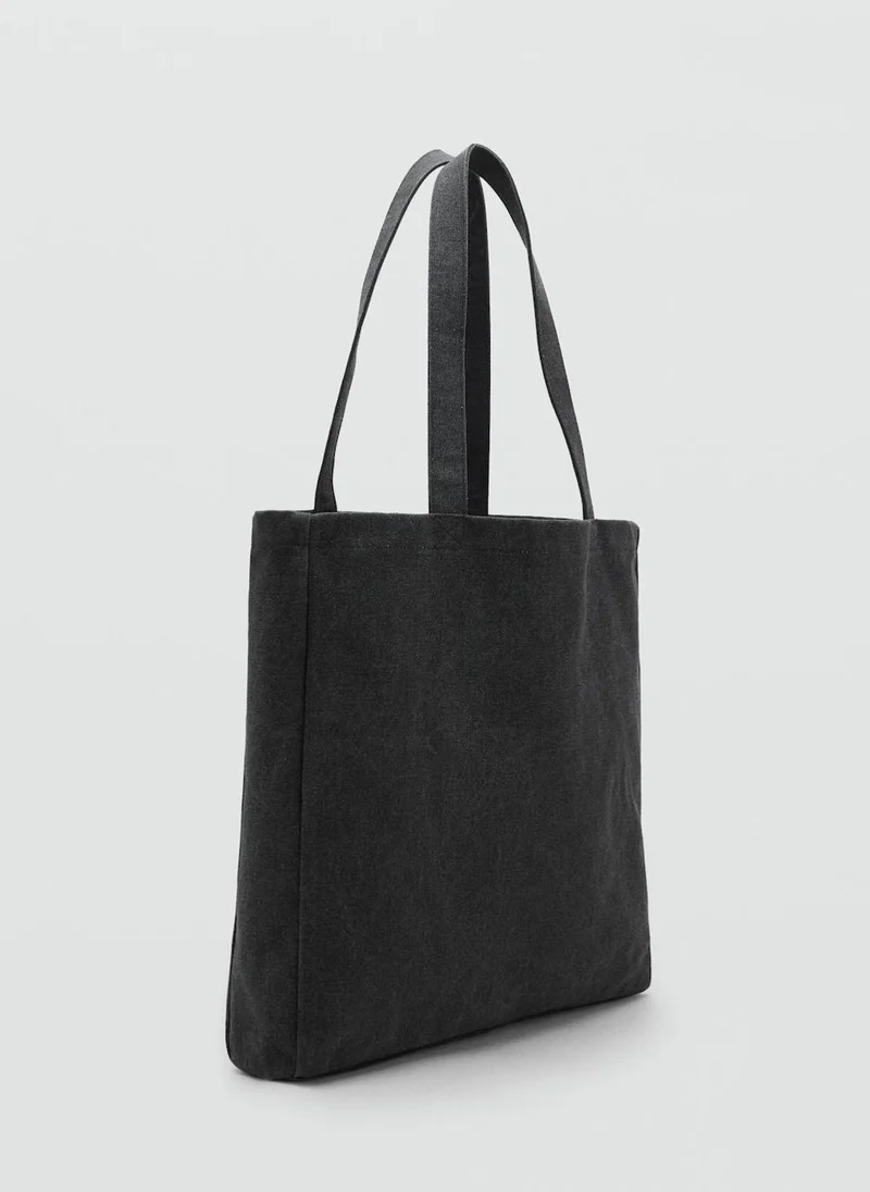 MANGO Cotton Tote Bag