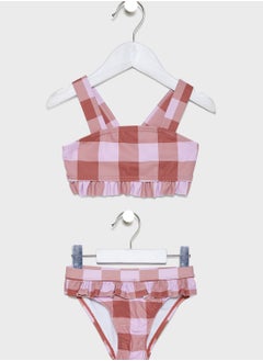Kids Checked Tankini