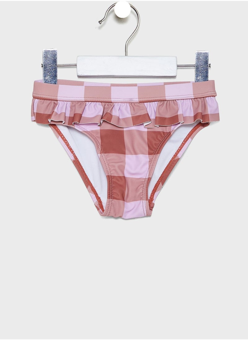 Cotton On - Kids Checked Tankini - Image 1