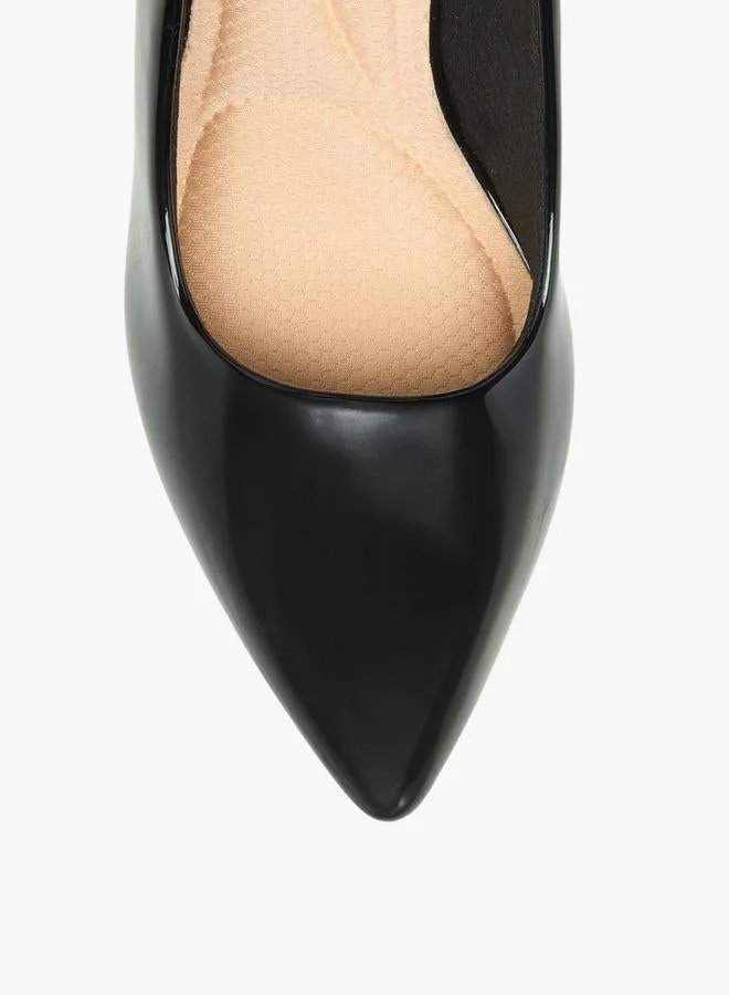 Flora Bella By Shoexpress BLACK Flora Bella Women Stiletto Heel Pumps for Women | Best Price UAE