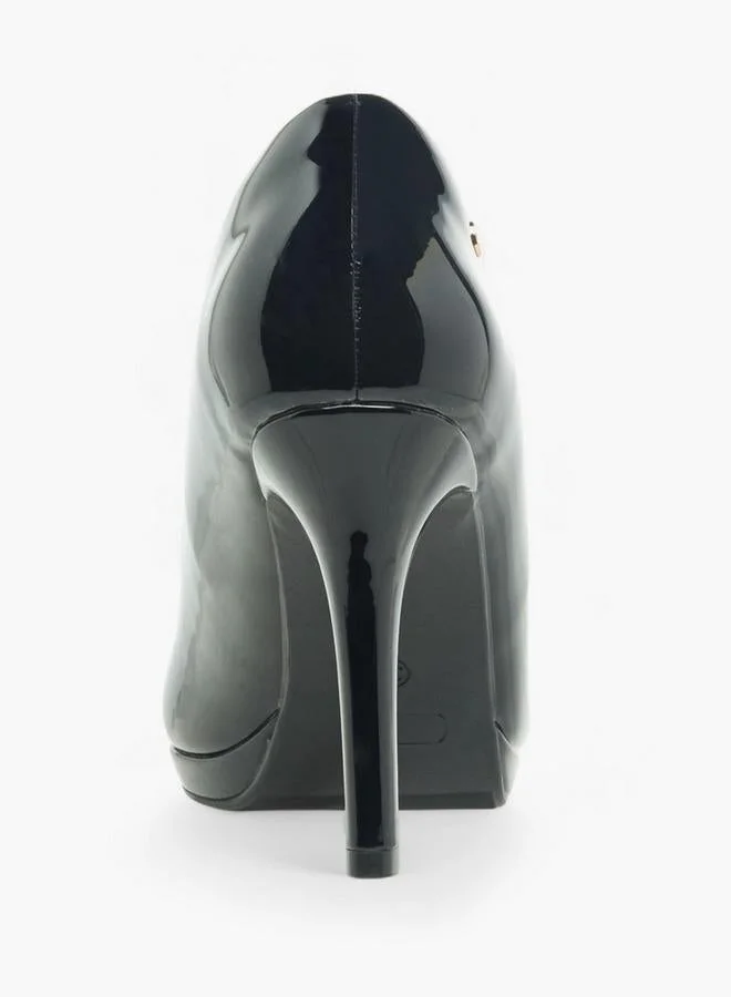 Flora Bella By Shoexpress BLACK Flora Bella Women Stiletto Heel Pumps for Women | Best Price UAE