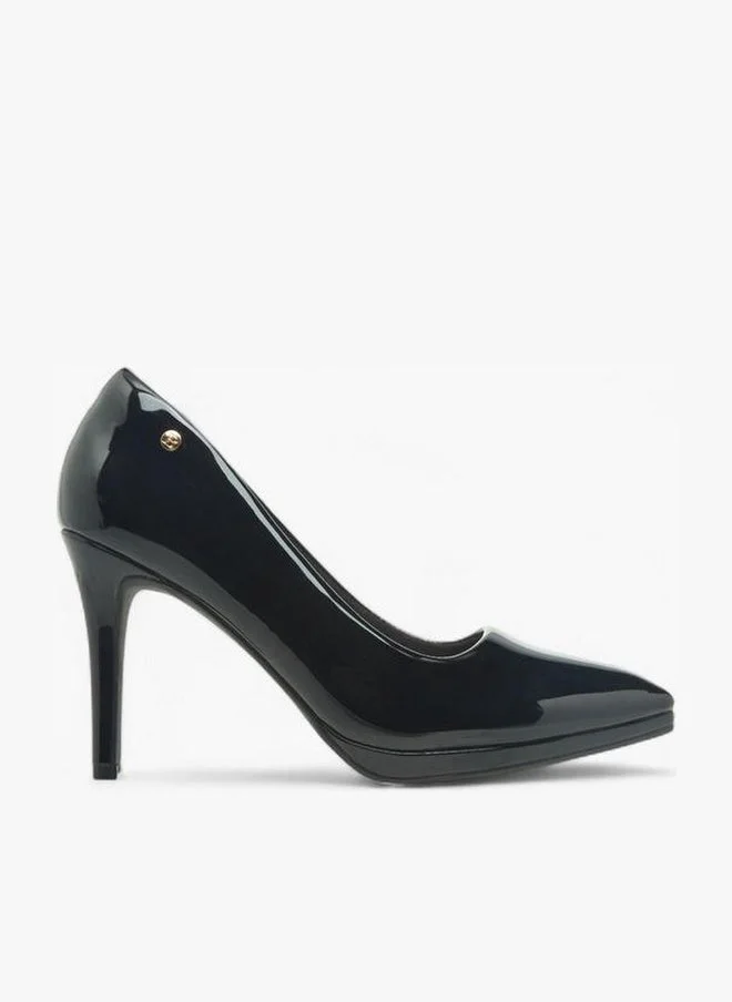 Flora Bella By Shoexpress BLACK Flora Bella Women Stiletto Heel Pumps for Women | Best Price UAE