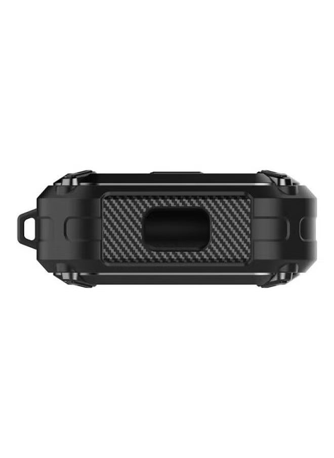 BGM Armor Silicone Case Cover with Keychain Protective For Apple AirPods Pro Blue  - Image 5