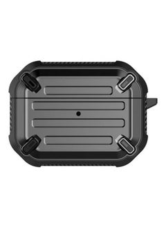 BGM Armor Silicone Case Cover with Keychain Protective For Apple AirPods Pro Blue  - Image 2
