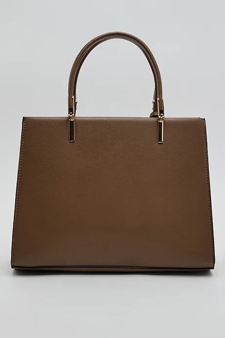 R&B Solid Satchel Bag