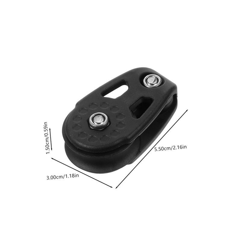 Nylon Single Pulley for Sailboat Kayak Canoe Durable Lightweight Roller for Water Sports - Image 3
