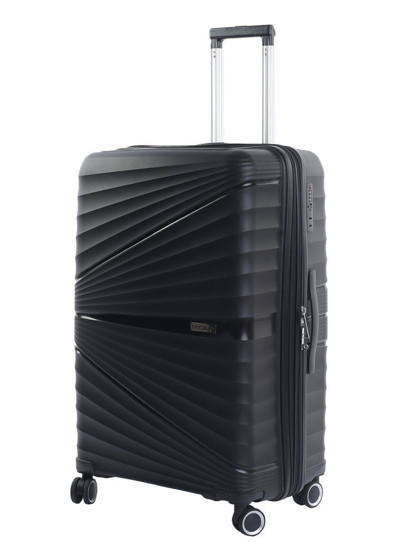Crossland - CROSSLAND 3 Pcs.Set of Unbreakable Trolley Luggage With TSA Lock, Double Expandable Zipper and 4 Silent Move Spinners Wheels - Image 1