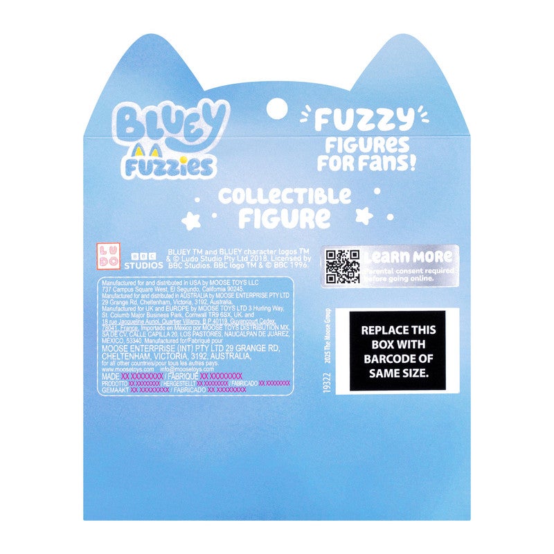 BLUEY S14 FUZZIES SINGLE PK - Image 2