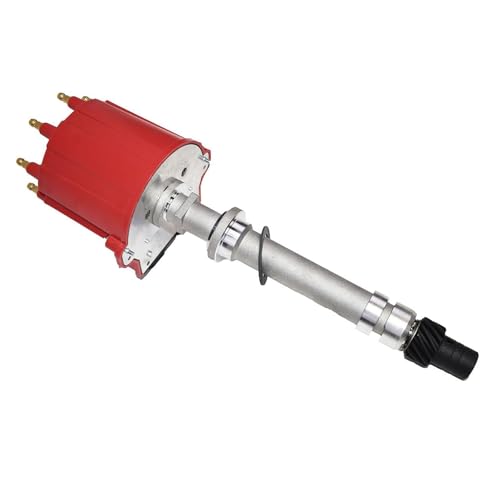 A-Team Performance - Small Block Big Block EFI TBI Distributor 1987-1997 5.0L 5.7L 7.4L - Compatible with GMC Chevy C/K Pickup Truck Van Camaro 305 350 454 HEI652R Red Cap - Image 2