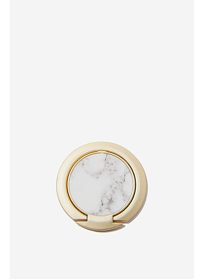 Typo Ultra Thin Phone Ring, Marble - 1.8 mm - Image 1