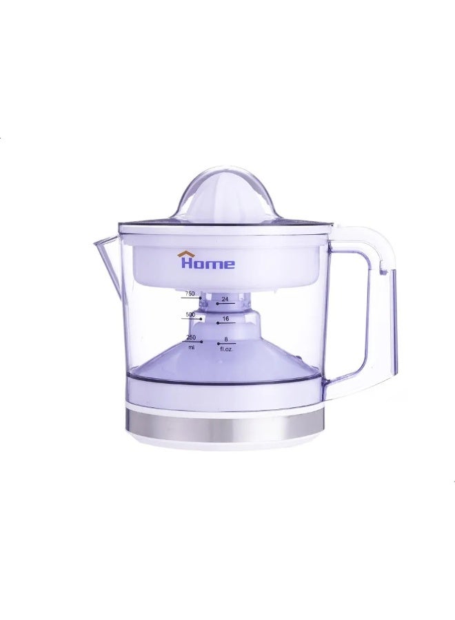 Home Electric Citrus Juicer, 0.75 Liter, 40 Watt, White - DL1115