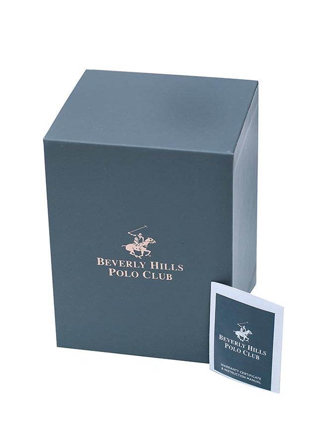 BEVERLY HILLS POLO CLUB - Beverly Hills Polo Club Women's 2035 Movement Watch, Analog Display and Leather Strap - BP3306X.125, Brown - Image 1
