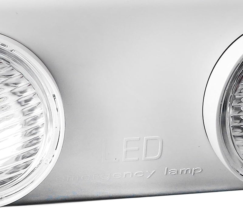 Dual Head LED Emergency Light Indoor Evacuation Indicator 85 265V US Plug - Image 5