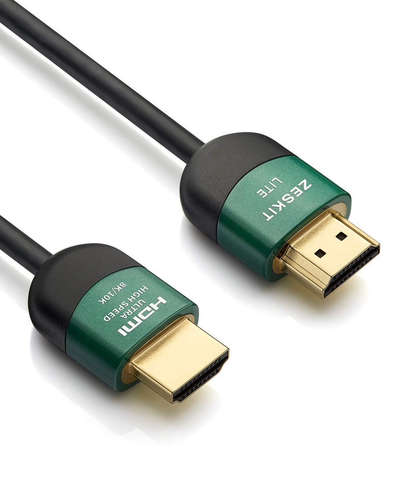 Zeskit Lite 48Gbps Slim Certified Ultra High Speed HDMI Cable 1.5ft, 4K120 8K60 144Hz eARC HDR HDCP 2.2 2.3 Compatible with Dolby Vision Apple TV 4K Roku Sony LG Samsung Xbox Series X RTX 3080 PS4 PS5 - Image 3