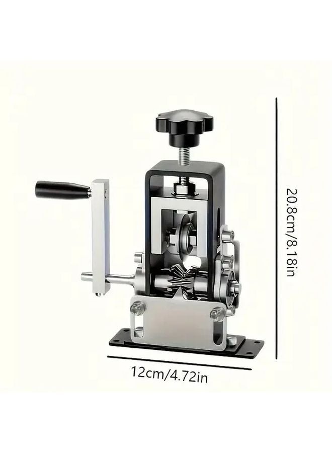 Model A Manual Wire Stripping Tool Industrial Grade Ergonomic Handle Durable Black Metal - Image 4