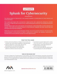 Orange Education Pvt Ltd Ultimate Splunk for Cybersecurity  - Image 1