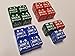 Rook Robot 15x Battletech Movement DiceColor Coded Walk Run Jump Movement Modifier Dice - Image 2