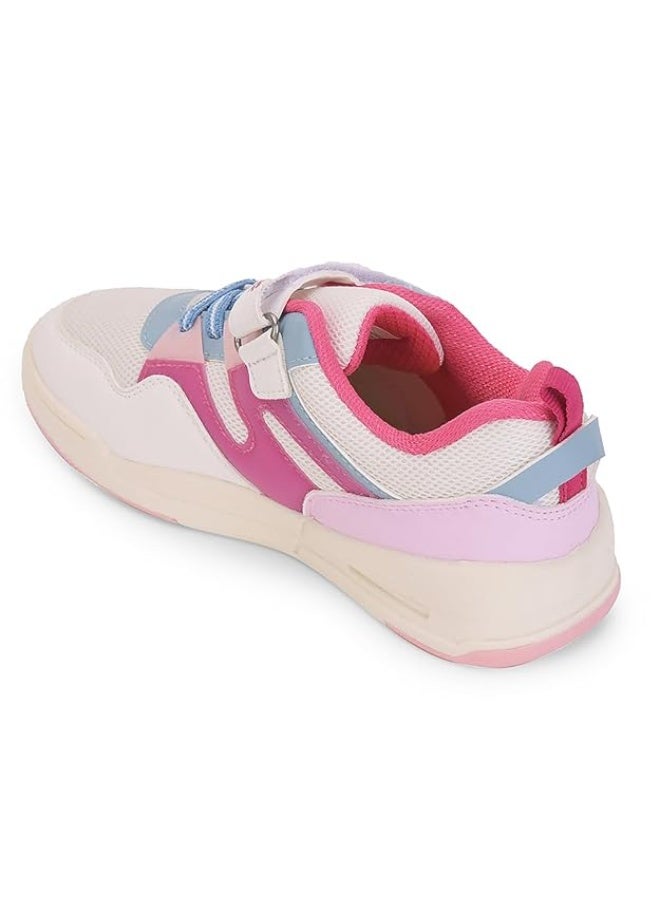Liberty Leap7x ENVY-5VE Kids Casual Non-Lacing Sneakers - Pink  | Suitable for Walking, Travel | Comfortable Velcro Casual Shoes | Lightweight Stylish Fashion Footwear for Boys - Image 4