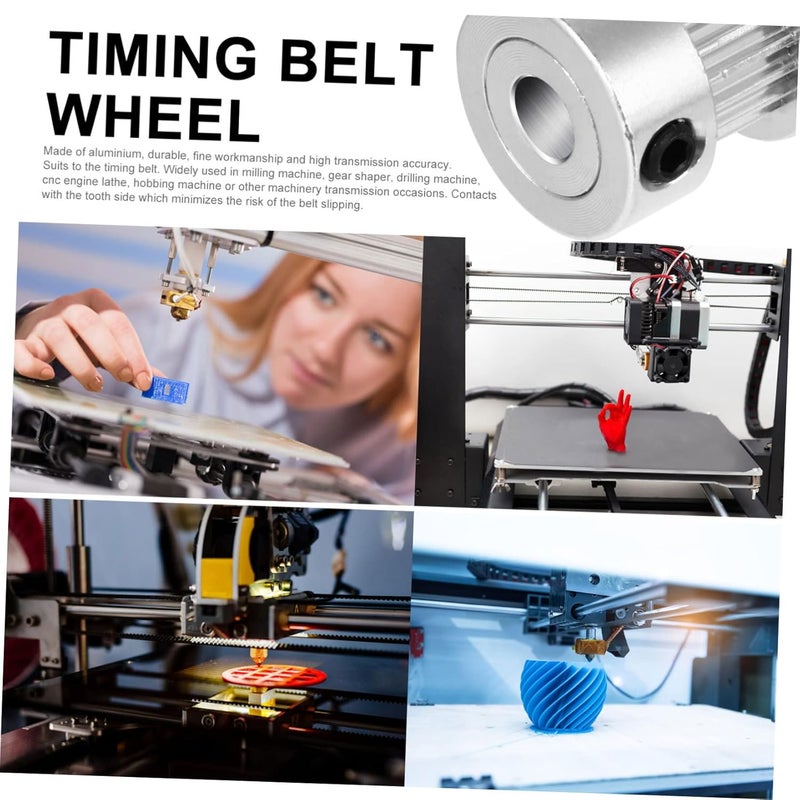 10 قطعة مجموعة بكرات التوقيت منخفضة الضوضاء لمحرك السائر، إكسسوارات حزام نقل سلس - Image 5