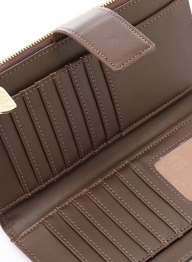 Dejavu BAGS LID-DVTX-014 Leather Self Patterened Wallet  For Women - Image 4