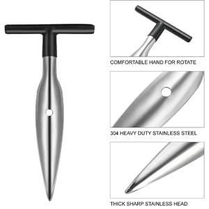 Homava Stainless Steel Coconut Opener Tool, Coconut Driller, Opener Machine, Coconut Opener Knife, Coconut Water Opener - (Pack- 2) - Image 5
