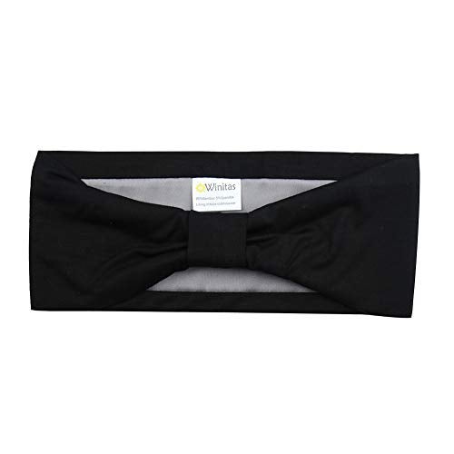 Winitas Satin Headbands for Running No Sweat Fashionable Accessory Washing Face - Image 4